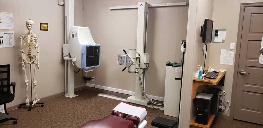 X ray equipment at Anthon Chiropractic Care